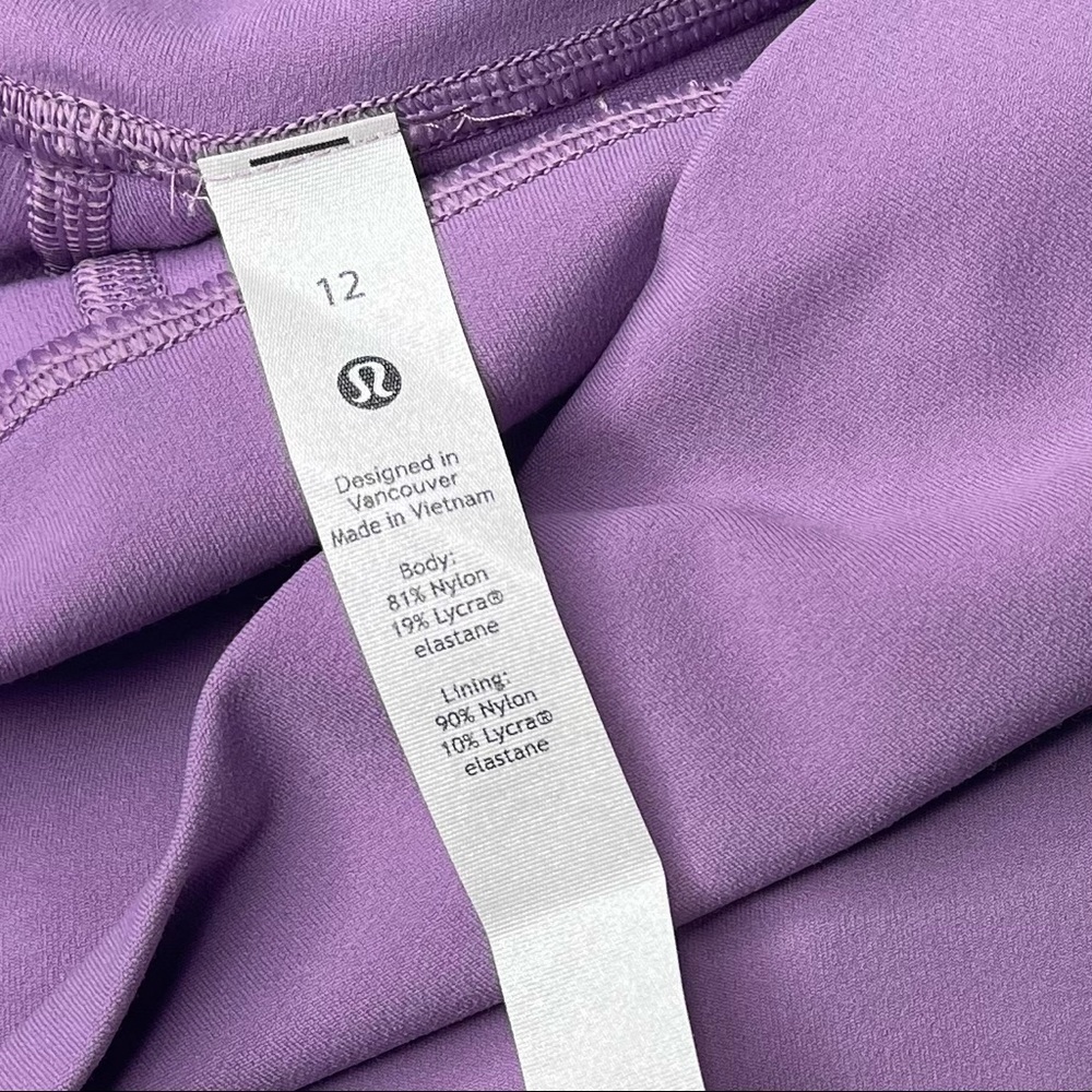 Lululemon Align High Rise Pant Leggings Wisteria Purple Size 12 NWT - Picture 11 of 12